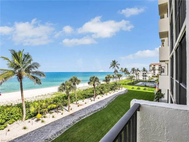 Water view featuring view from private balcony