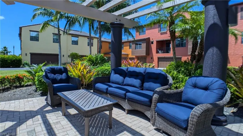 Pergola Sitting Area