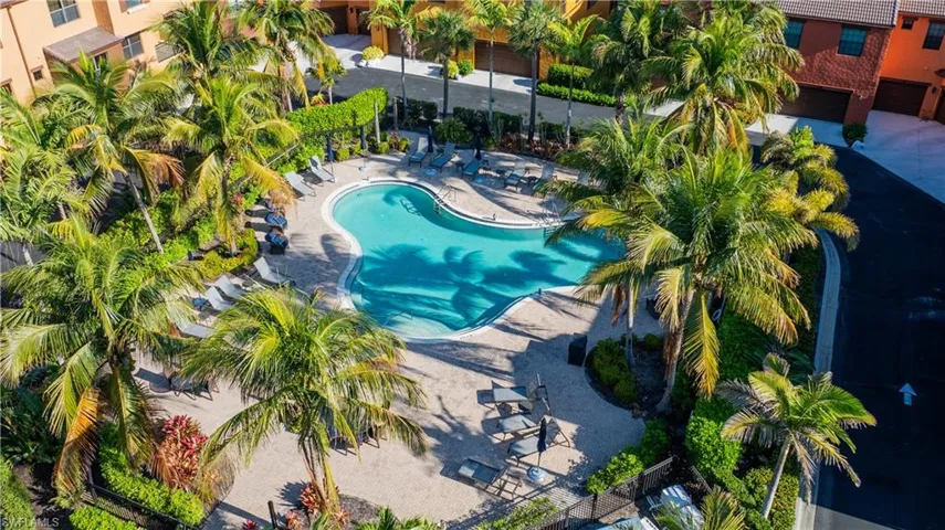 Aerial of the Quad Pool