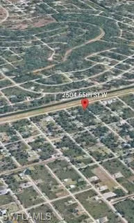 Aerial overview of property's location