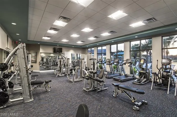Well-Equipped Fitness Center