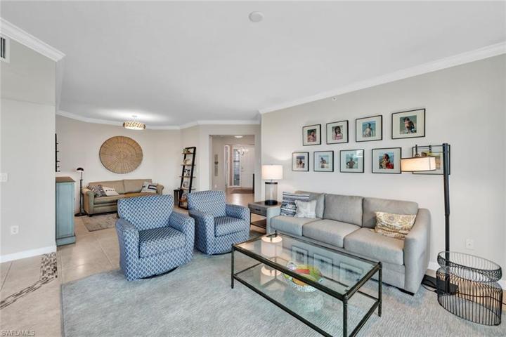 Living Room; Dining Room currently used as Seating Area