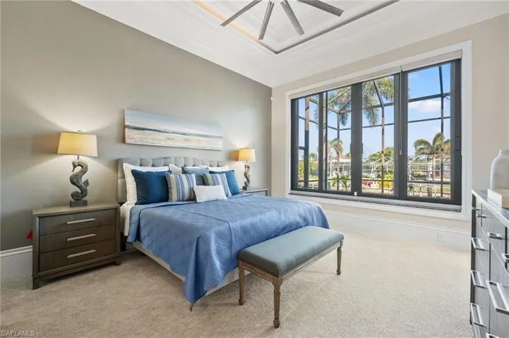 Master Suite with Soaring Ceilings and Lots of Windows