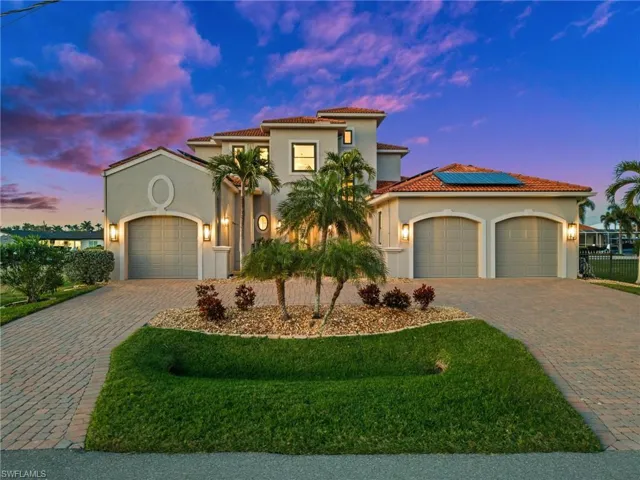 Aerial Evening View of 123 SW 53rd St