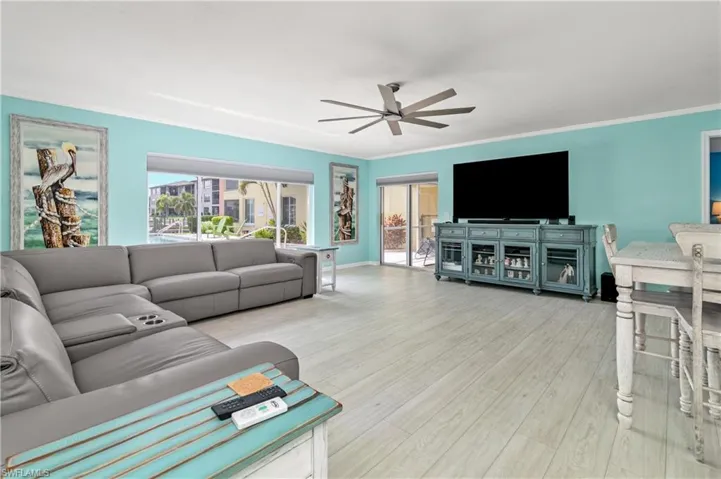 The BRIGHT & SPACIOUS OPEN FLOOR PLAN is PERFECT for RELAXED LIVING