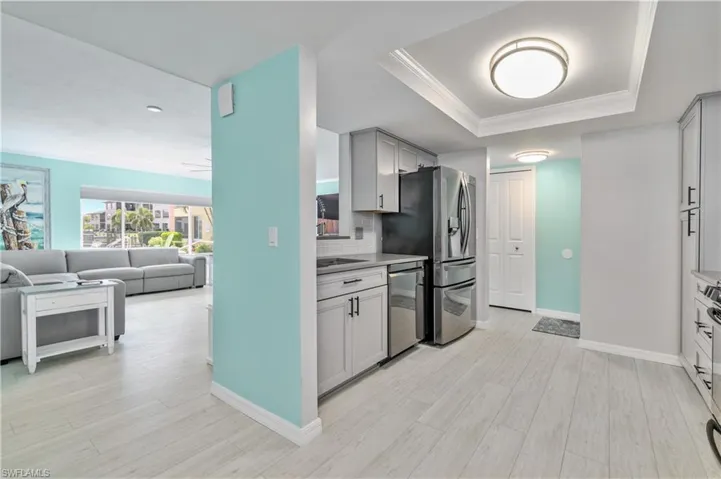 Just steps away, the DINING & LIVING AREAS offer ample space for RELAXATION & ENTERTAINING!