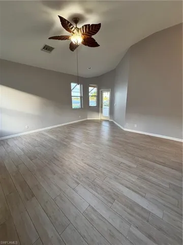 Primary bedroom with exit to the lanai