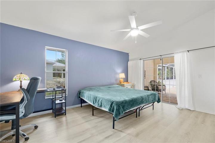 Primary Bedroom with Slider to Lanai