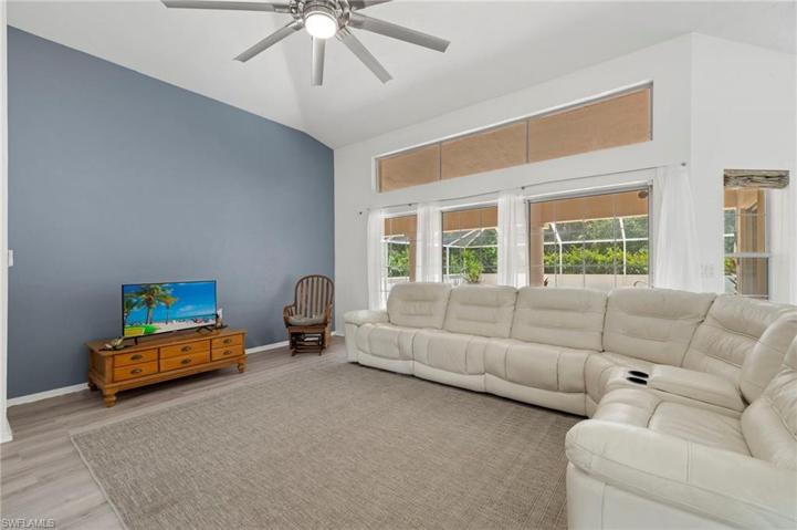 Living Room with Lanai Access