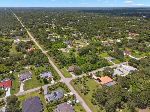 Drone View of Home and Surrounding Area