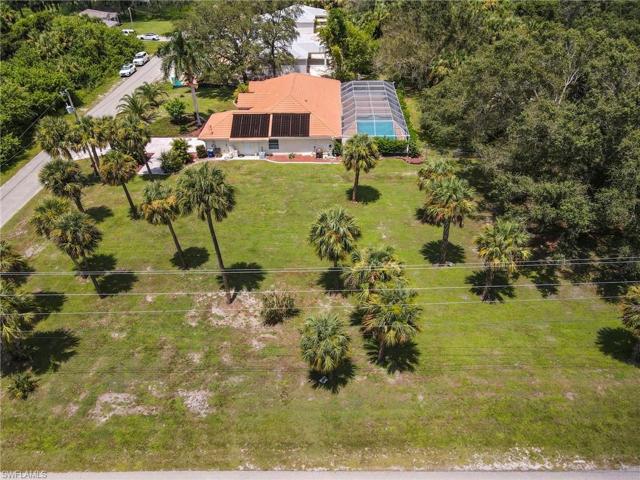 Drone view of Side Yard