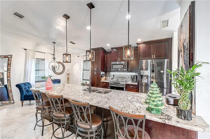 Upgraded granite kitchen
