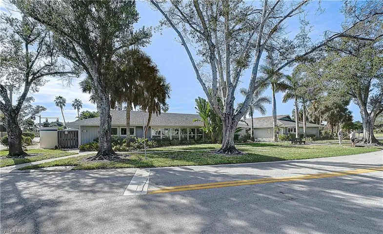 Exterior of clubhouse