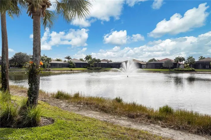 Water view with nearby suburban area