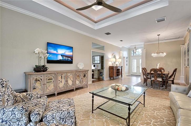 Home offered furnished with decor