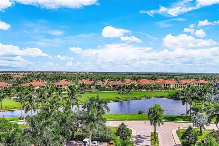 Lake and course view from street