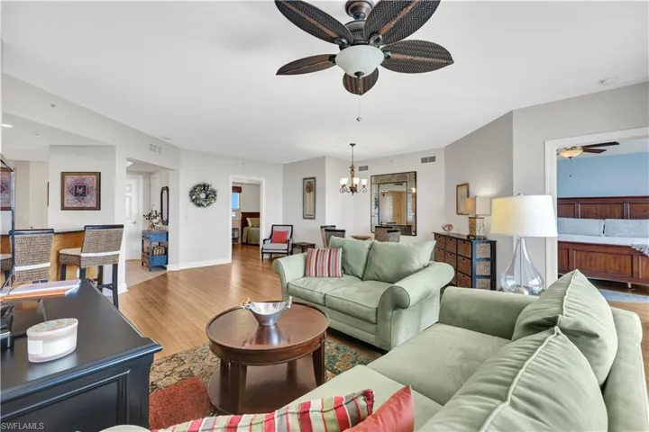 Spacious area with Granite Breakfast Bar.