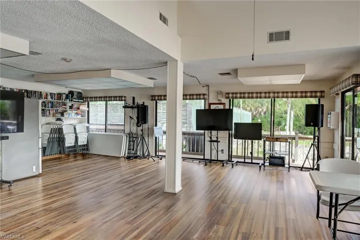 Clubhouse interior