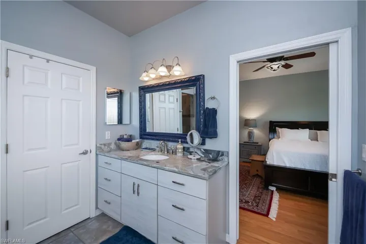 Two vanities in Master Bath