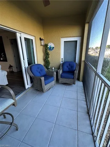 View of lanai
