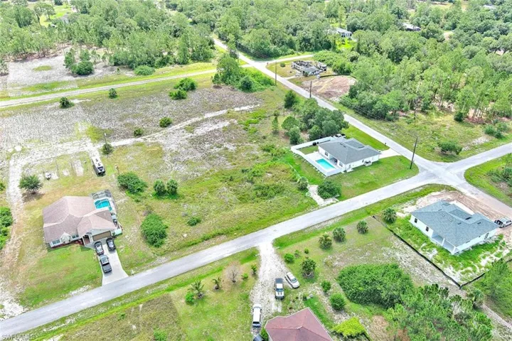 Aerial overview of property's location