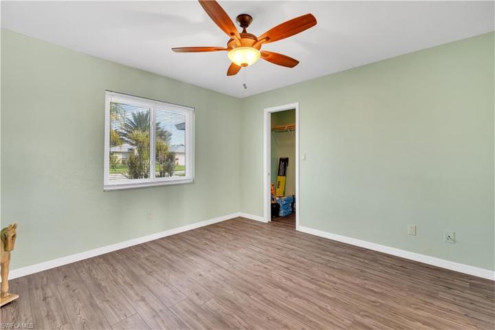 Bedroom 2 with walk-in closet