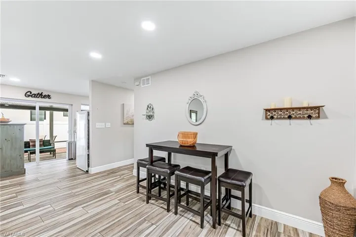 Dining area