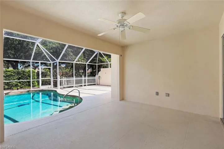 Two outdoor entertaining spaces for your pool.