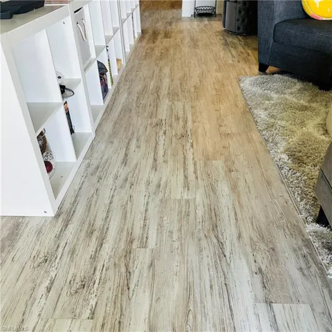 Detailed view of wood finished floors
