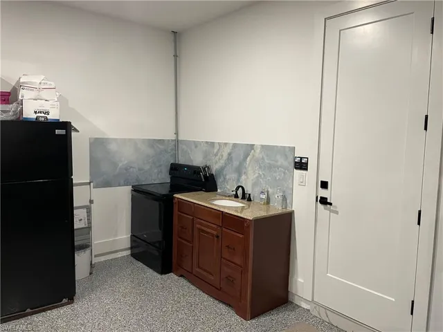 Office featuring sink