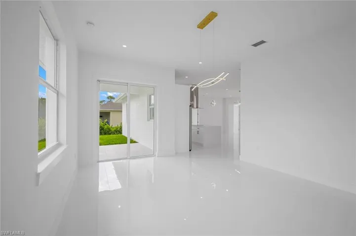 View of spare room