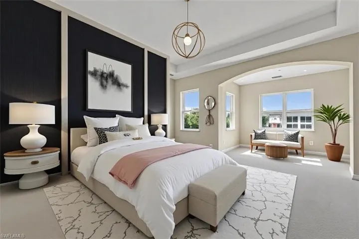 Virtually Styled. Private Juliet Balcony