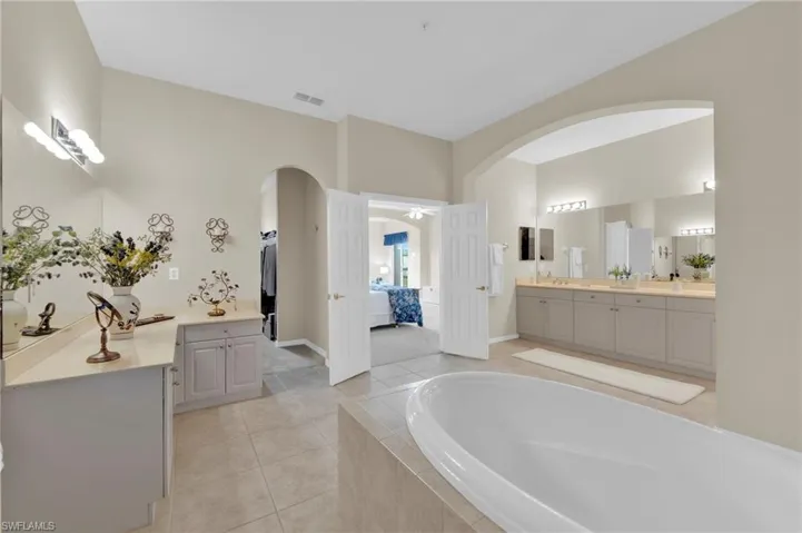 Separate walk-in shower
