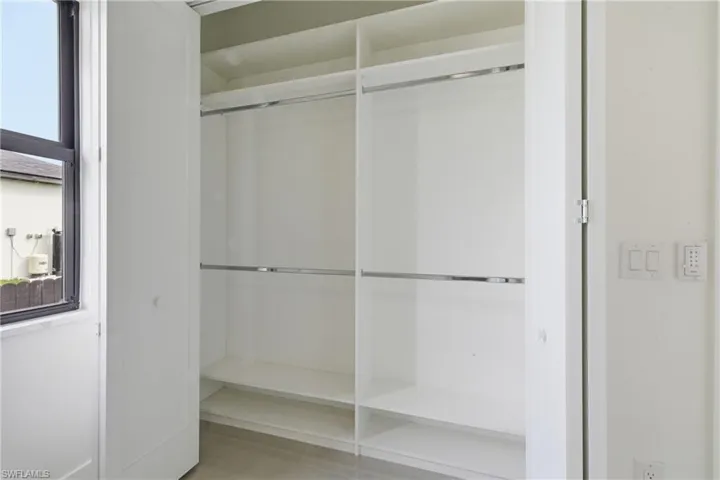 View of closet