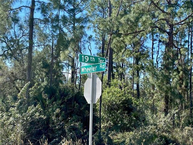 19th Terrace & Wheeler Rd. intersection