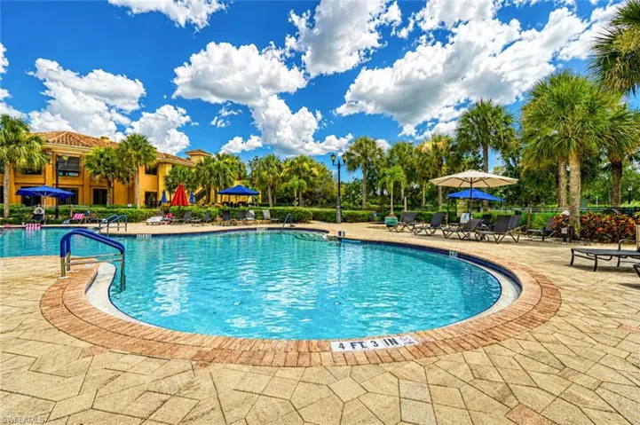 Resort style pool