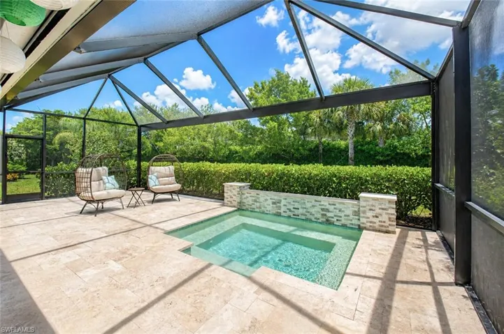Travertine tile
