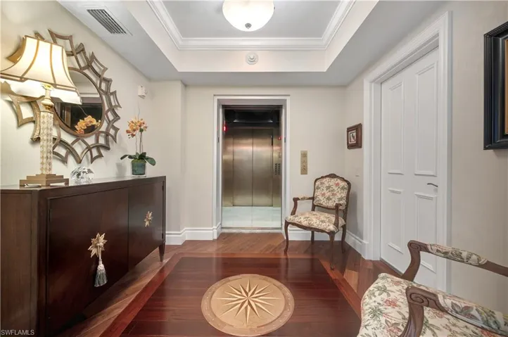 Private elevator entrance