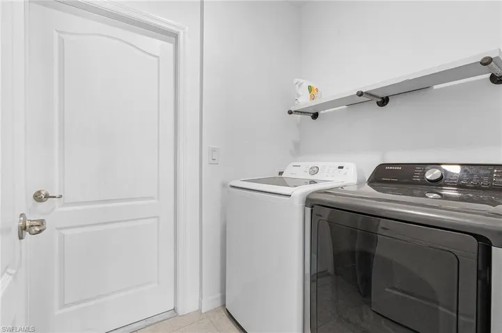 In home Laundry room