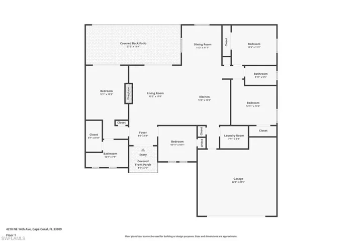 4210 NE 14th  AVE, Cape Coral, FL 33909