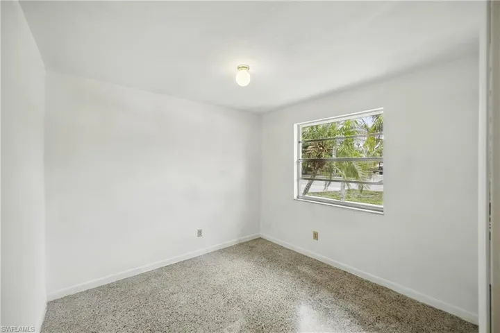 Spare room with baseboards