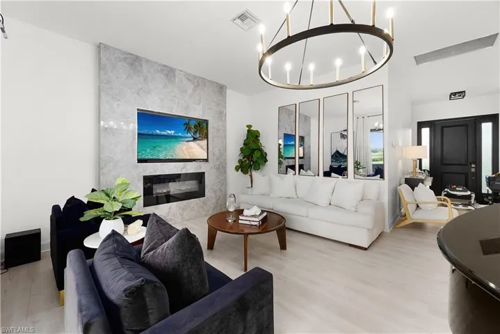 Spacious living area