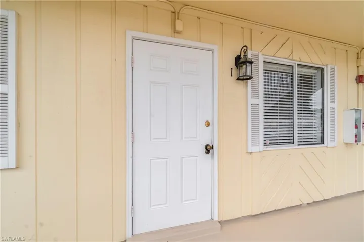 Entrance to property