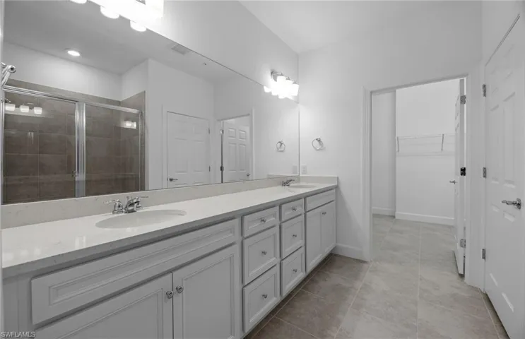 Interior of completed home.