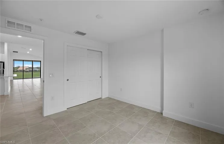 Interior of completed home.