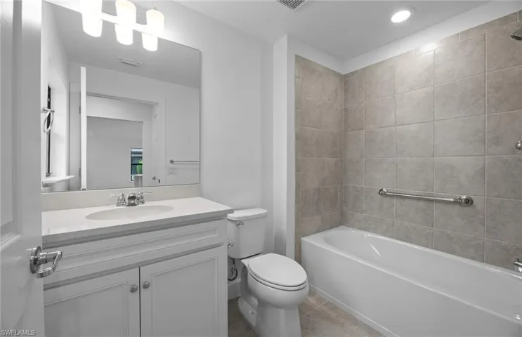 Interior of completed home.
