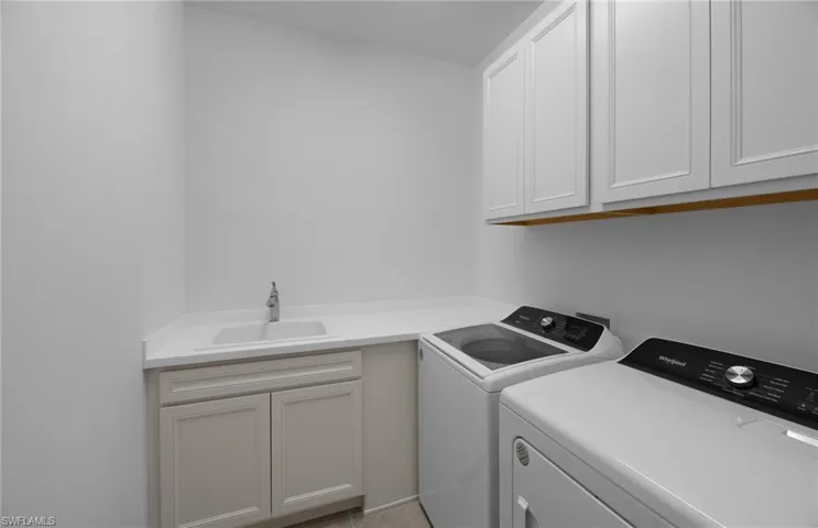 Interior of completed home.