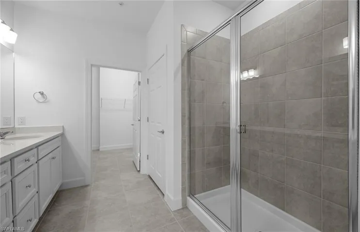 Interior of completed home.