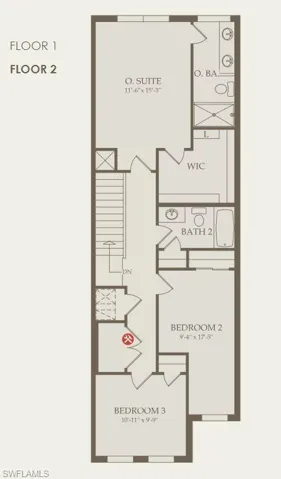 Floor plan  - floor 2