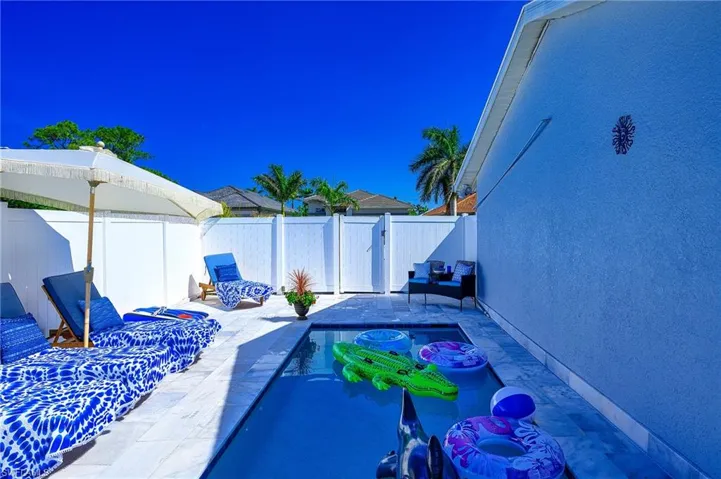 Pool is new and beautiful!